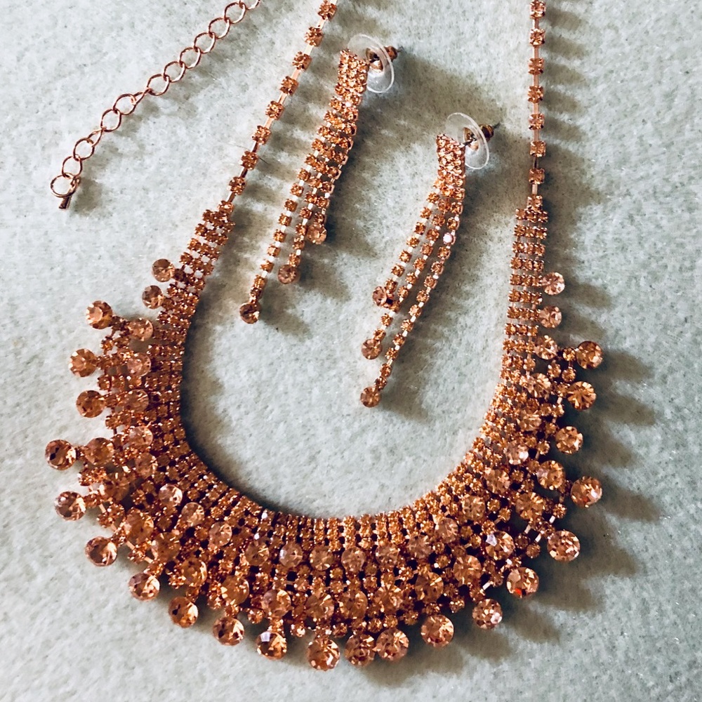 Necklace and Earrings
